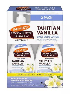 Palmer's Cocoa Butter Formula Tahitian Vanilla Body Lotion, 2 pk./13.5 fl. oz.